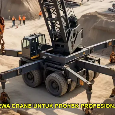 sewa crane untuk proyek profesional